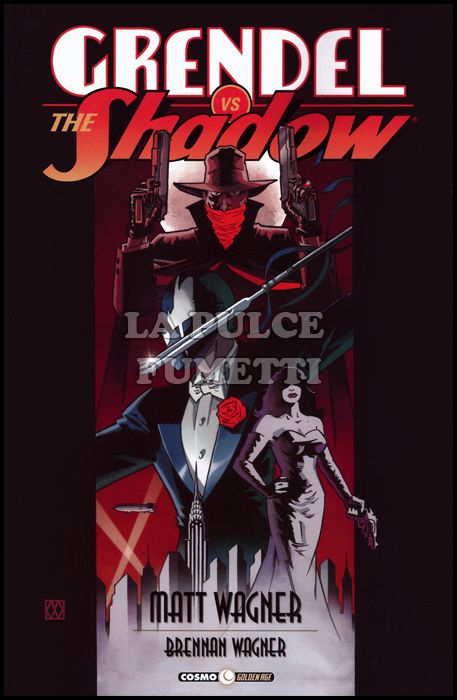 COSMO GOLDEN AGE # 5 - GRENDEL VS THE SHADOW